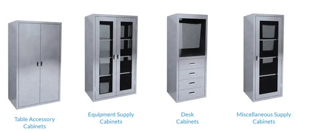 MAC Medical Stainless Recessed Cabinets