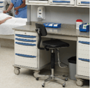 Metro Starsys Polymer Work Center Kneehole